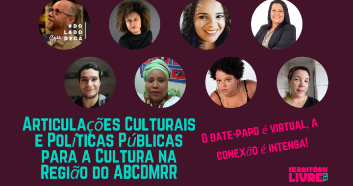 #Live | Articulações Culturais e Políticas Públicas para a Cultura na Região ABCDMRR